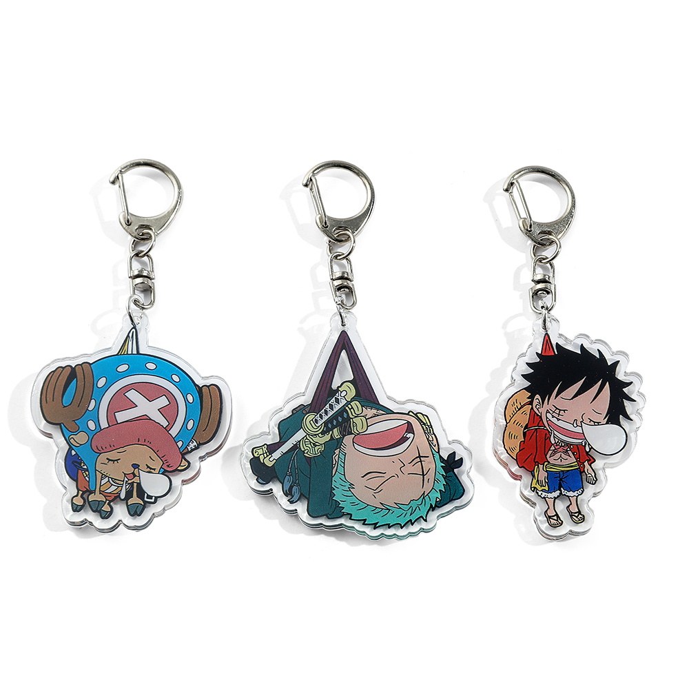 Popular Anime Merchandise - Marchandises d'anime populaires, porte-clés en acrylique