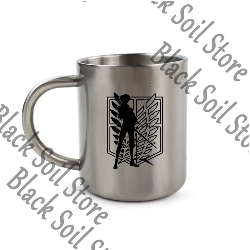 Anime Merchandise Mugs - Anime L'Attaque des Titans Levi Ackerman