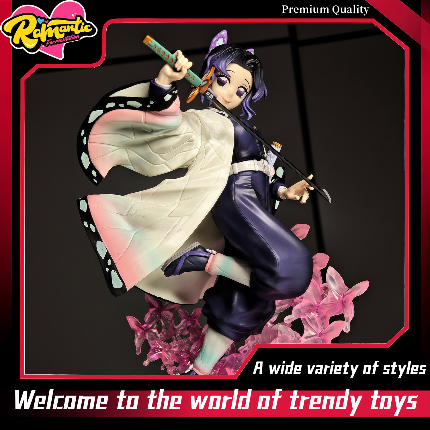 Popular Anime Merchandise - Figurine modèle GK Shinobu Kocho, jouet